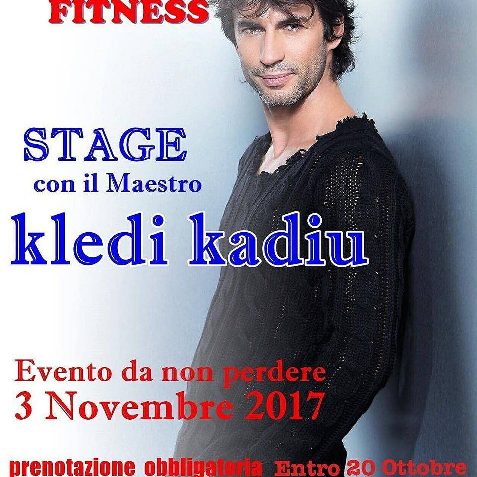 Il maestro Kledi Kadiu ospite dello Studio Fitness Castelvetrano