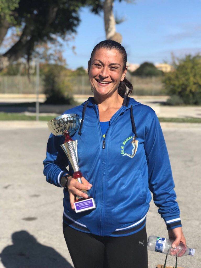 Rosa Salvo una casalinga campionessa provinciale di atletica