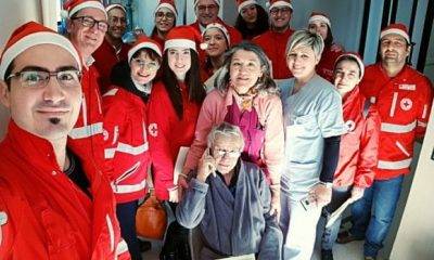 Natale in corsia, volontari CRI con i malati di Castelvetrano