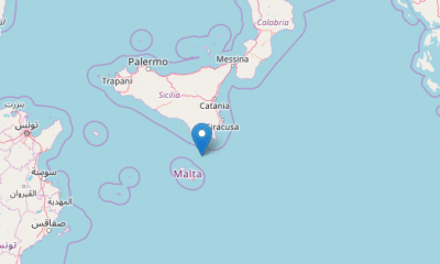Terremoti: 14 scosse in una settimana nel Canale di Sicilia