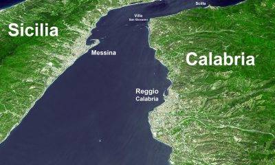 Un sistema di fratture profonde allontana la Sicilia dal resto dell'Italia