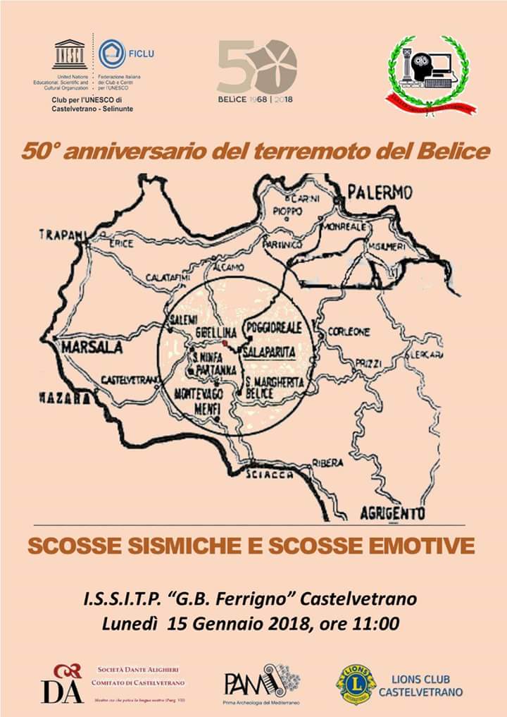 Il Ferrigno ricorda il terremoto del 68: "Scosse sismiche e scosse emotive"