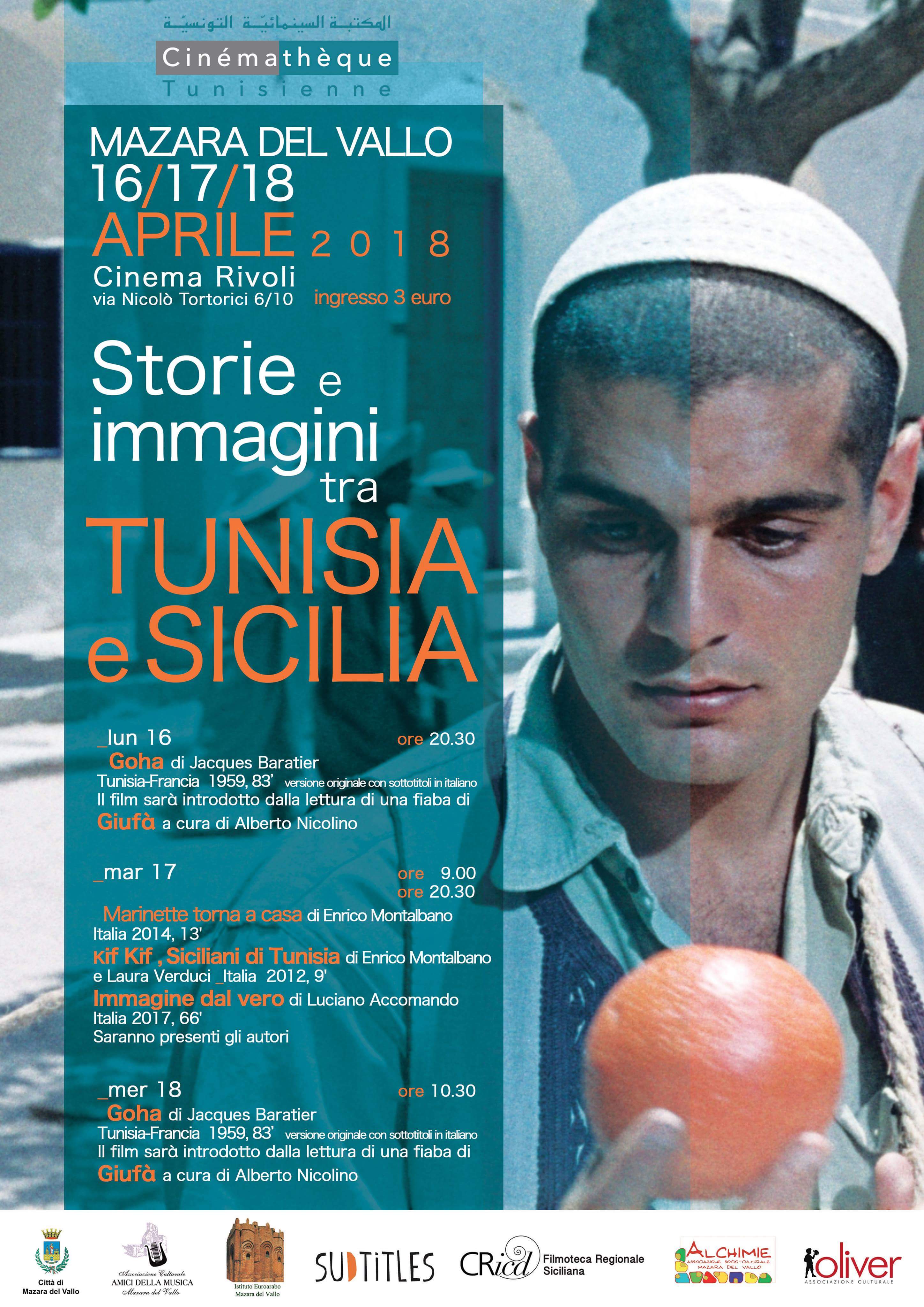 Al Cine Teatro Rivoli di Mazara la rassegna "Storie e immagini tra Tunisia e Sicilia“