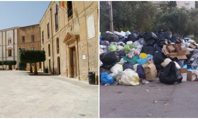 Emergenza rifiuti a Castelvetrano, Sit-in nel Sistema delle Piazze per liberare la città dai rifiuti
