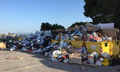 Castelvetrano, via Caracci ed eco-punto pieni di rifiuti 1