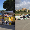 Differenziata a Castelvetrano, via Caracci ed eco-punto in viale Roma pieni di rifiuti