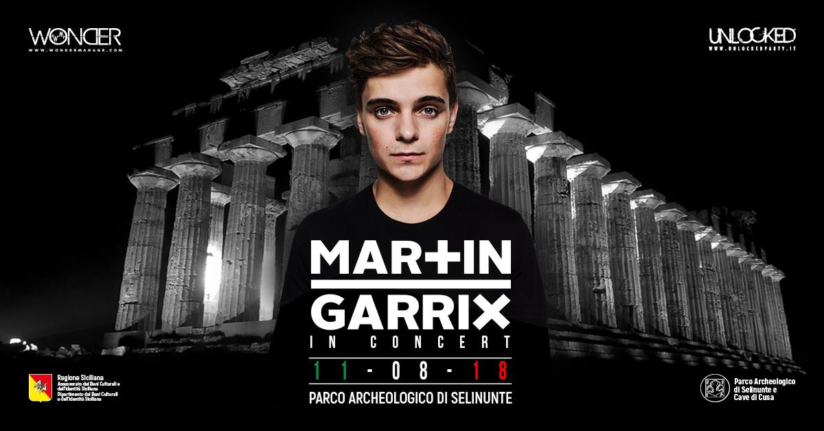 Martin Garrix a Selinunte: biglietti a ruba per il maxi concerto