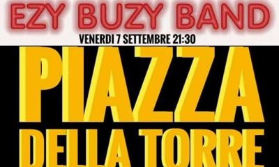 “Ezy Buzy Band” in concerto venerdì 7 settembre a Tre Fontane