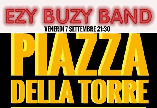 “Ezy Buzy Band” in concerto venerdì 7 settembre a Tre Fontane