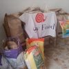il pane "ARCOBALENO" in mattinata preparato da alcuni panificatori e aiutato i volontari della Caritas a di famiglie bisognose 1